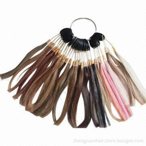 Wholesale Human Hair Color Ring Chart for Hair Extension